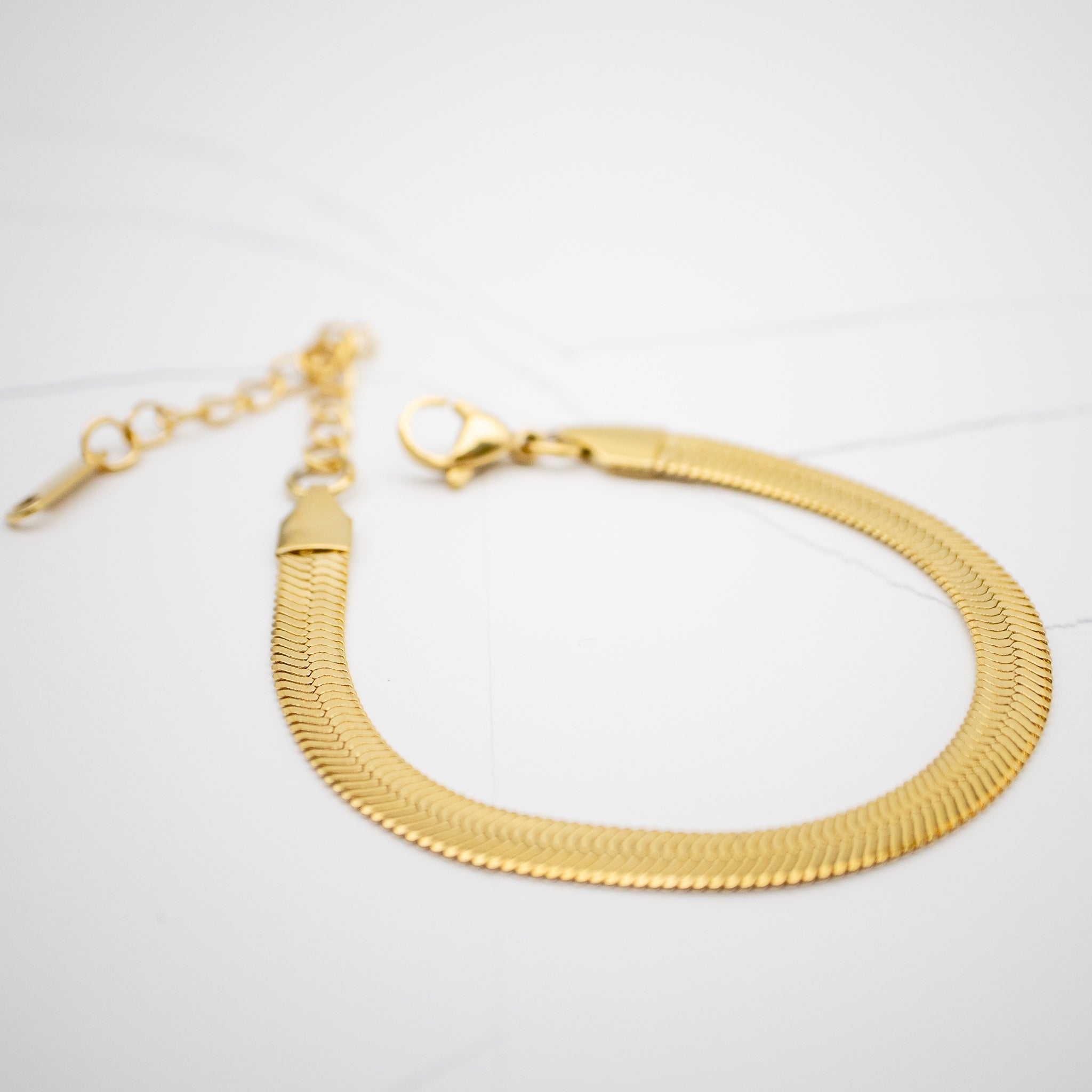 Snake Gold Bracelet