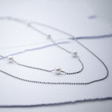 Pearl Double Layer Necklace