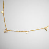 Triangle Choker Necklace